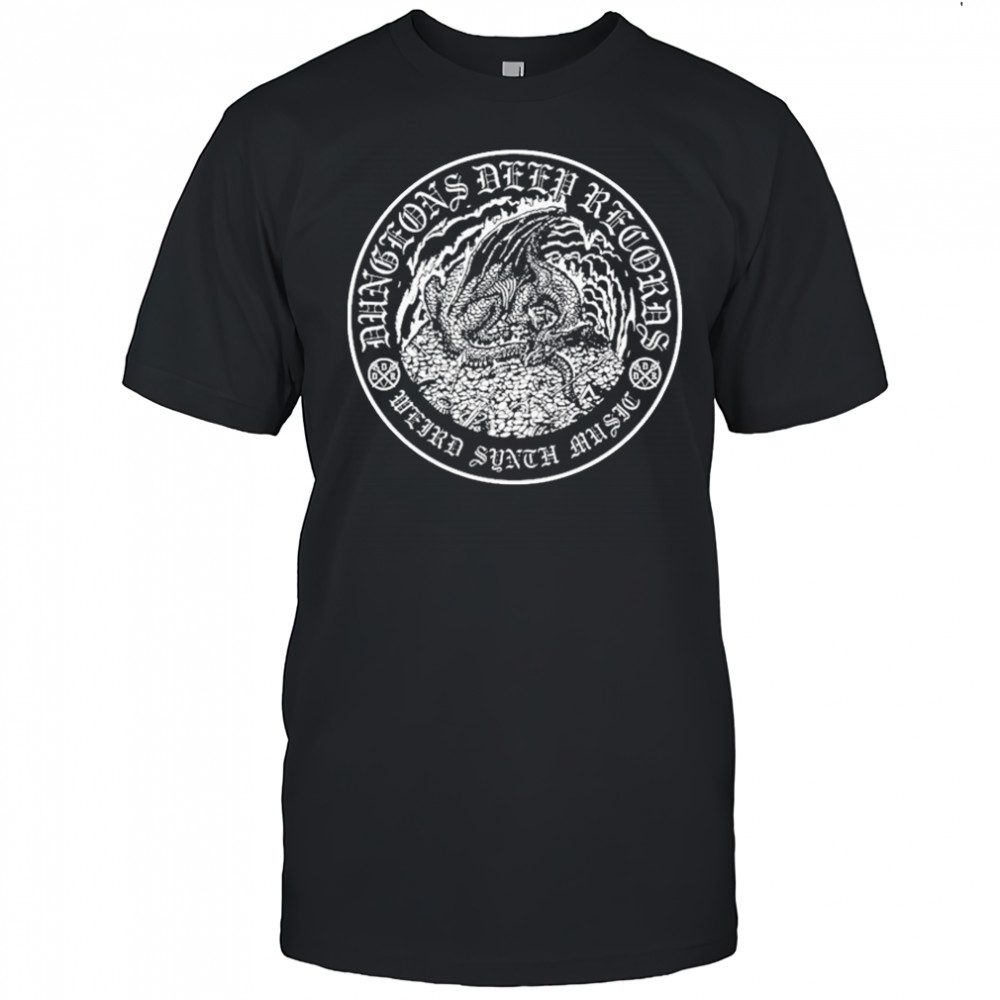 Weird Synth Music Dragon T-Shirt