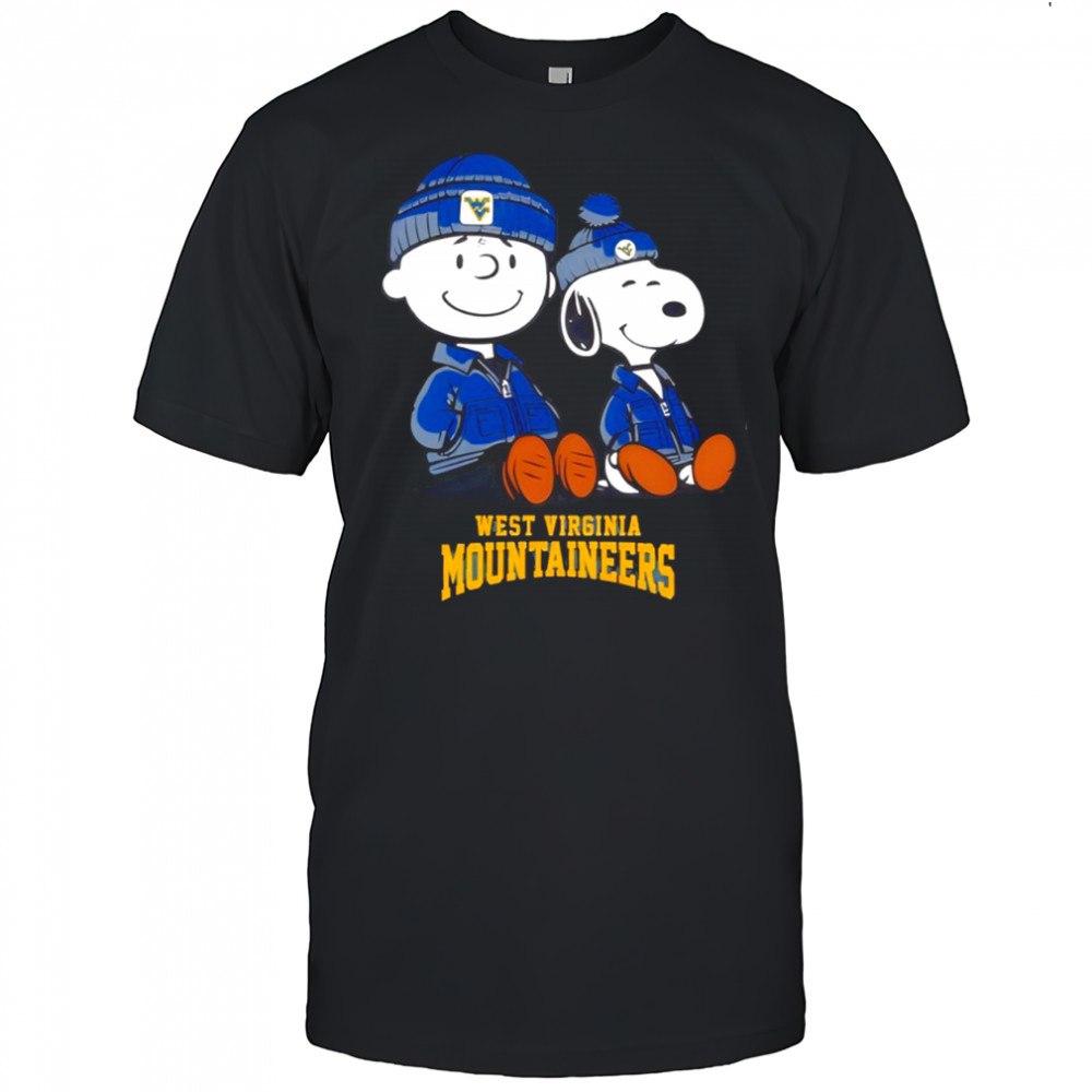 West Virginia Mountaineers x Snoopy and Charlie Brown shirt
