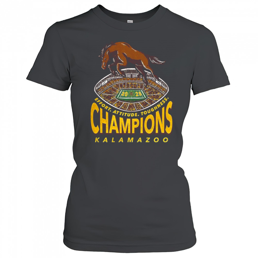 Western Michigan Broncos Effort Attitude Toughness Champions 2025 shirt