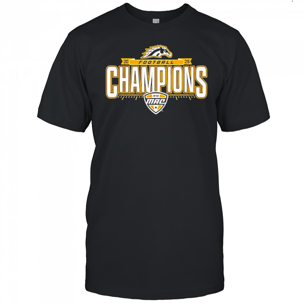 Western Michigan Broncos Football Champions 2025 MAC shirt