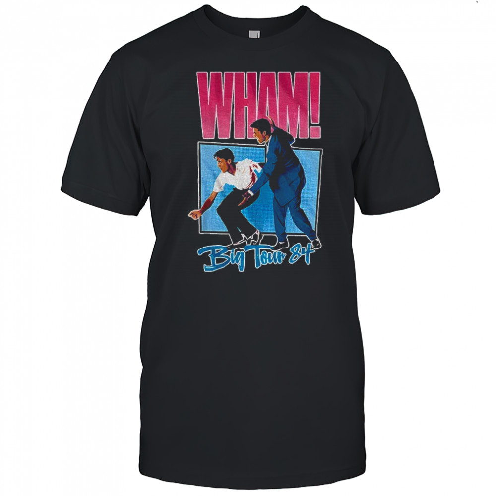 Wham concert singer big tour 84 shirt