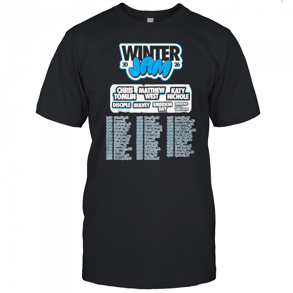Winter Jam Tour 2026 Shirt