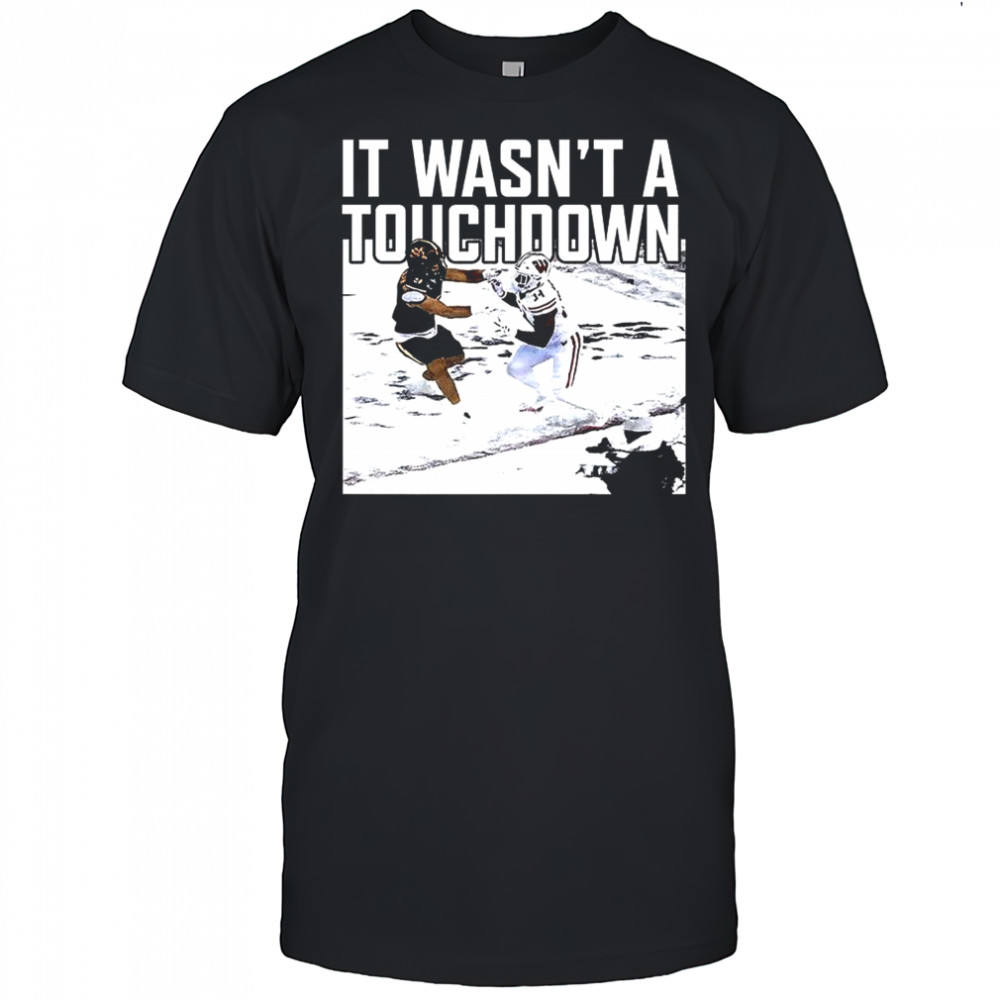 Wisconsin Badgers vs Minnesota Golden Gophers it wasn’t a touchdown shirt