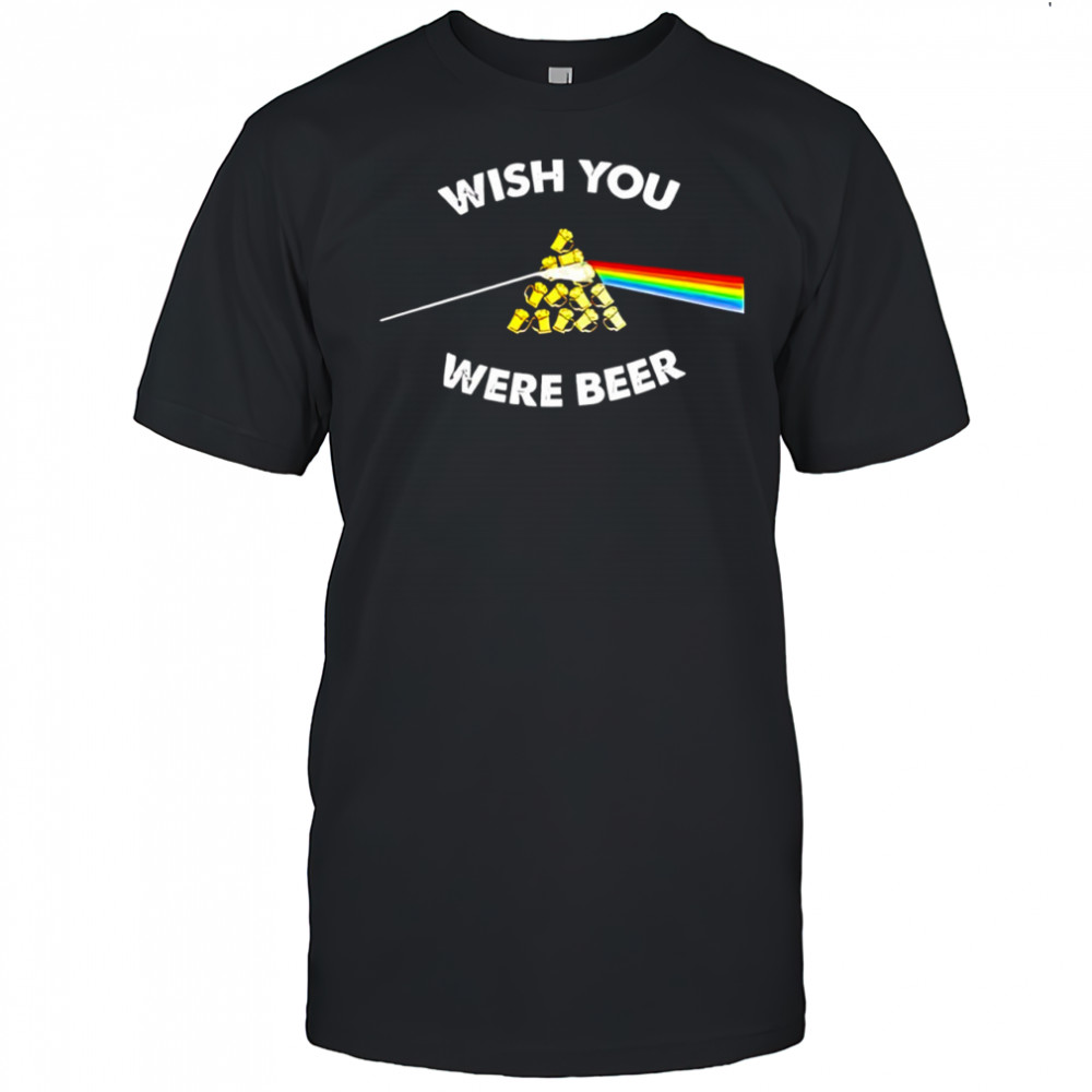 Wish You Were Beer Pink Floyd parody shirt
