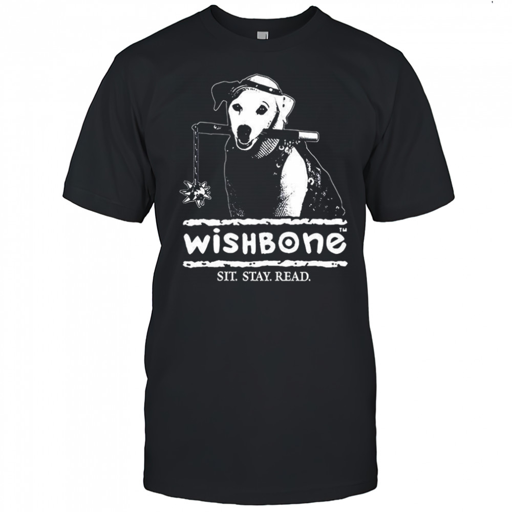 Wishbone sit stay read shirt