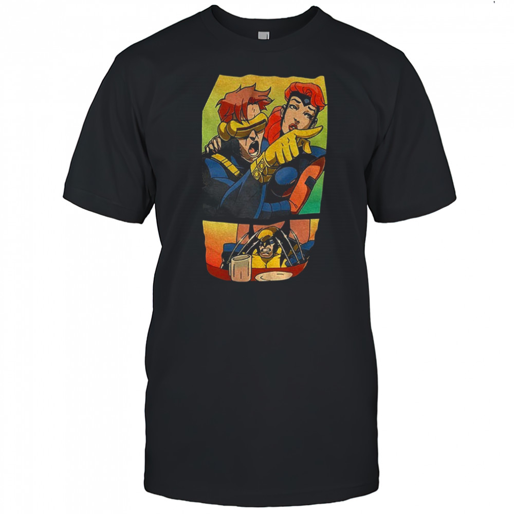 Wolverine Prowl X-Men Jean Grey Anime cartoon shirt