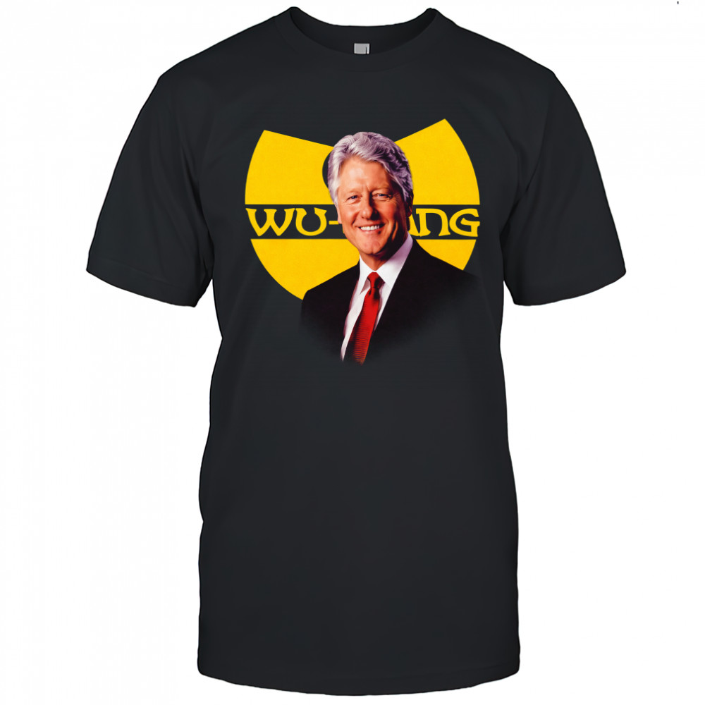 Wu-tang Bill Clinton graphic shirt
