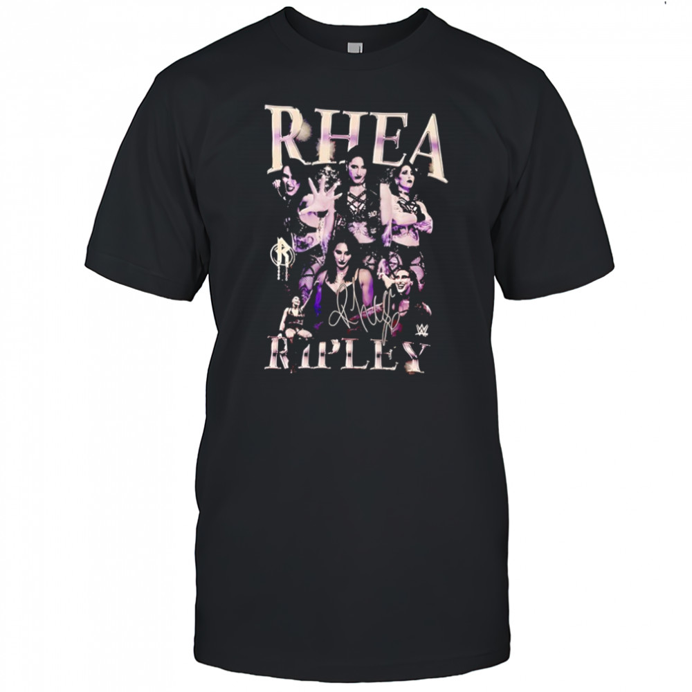 WWE Rhea Ripley signature graphic shirt