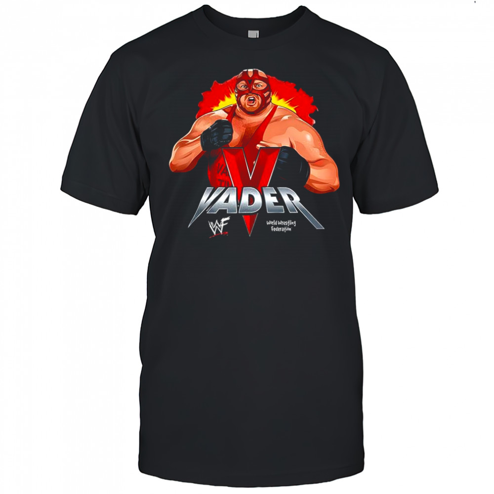 WWF Big Van Vader world wrestling federation shirt