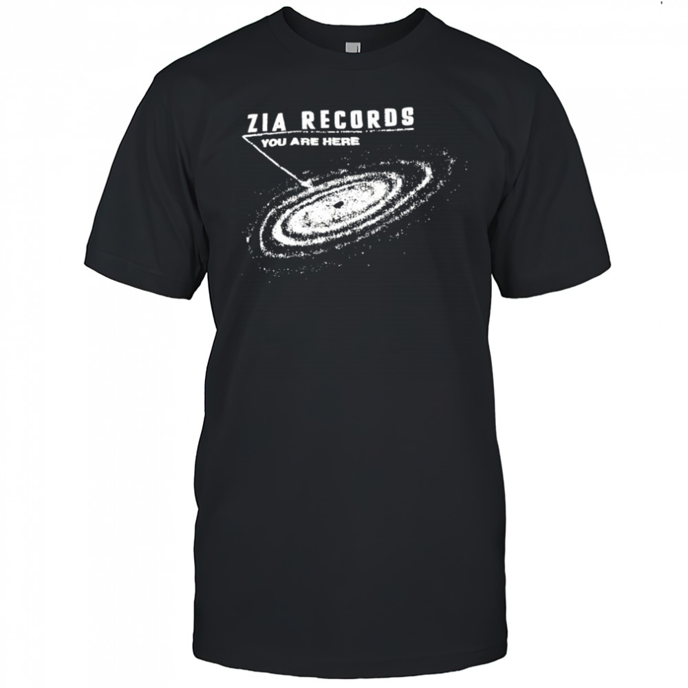 Zia Records You Are Here Shirt