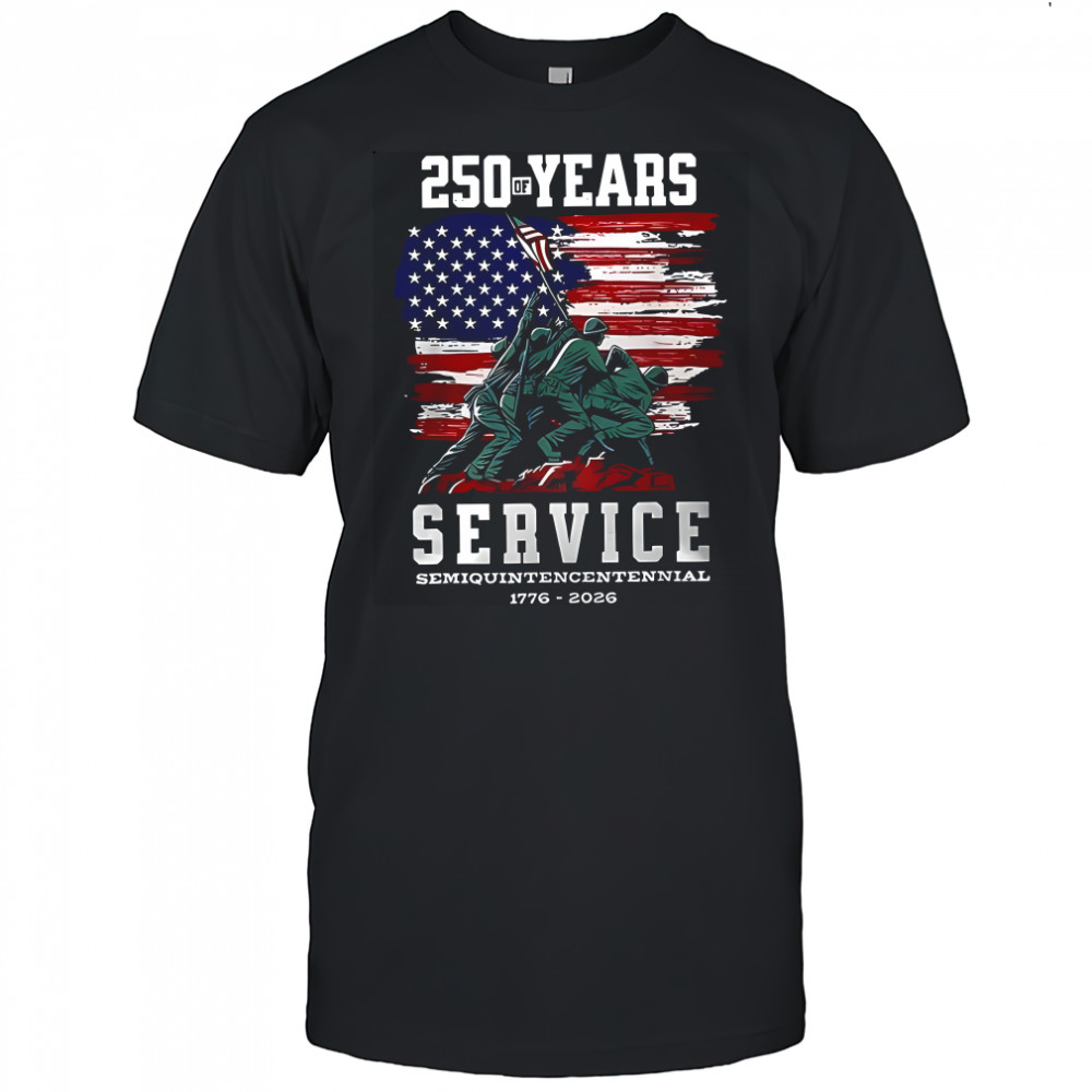 250 of years America anniversary Semiquincentennial US flag shirt