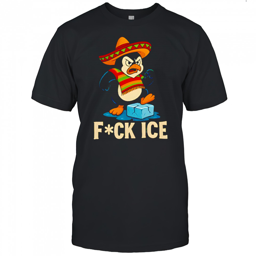 Abolish ICE Angry Penguin fuck Ice shirt