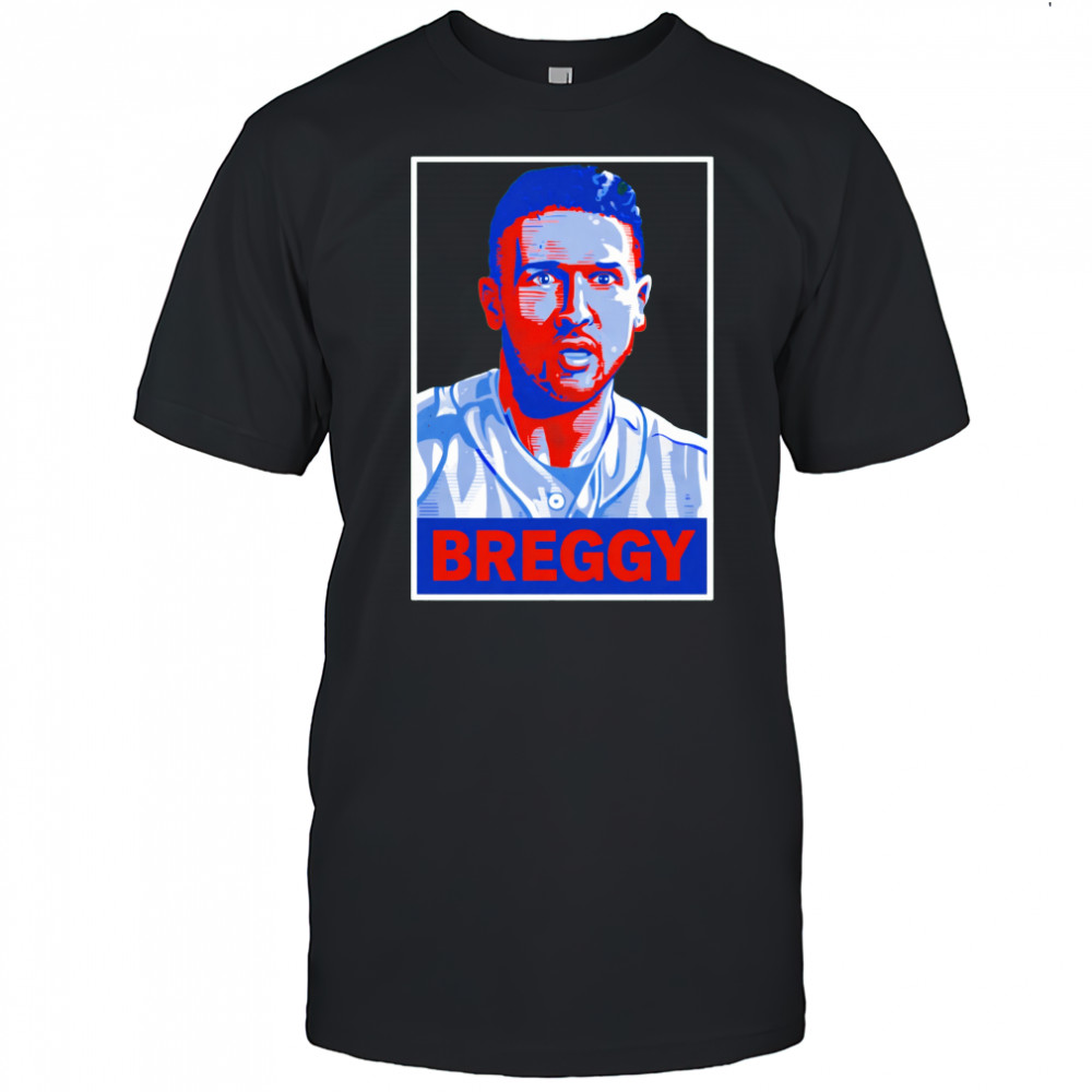 Alex Bregman Art Cubs Chicago Cubs Breggy shirt