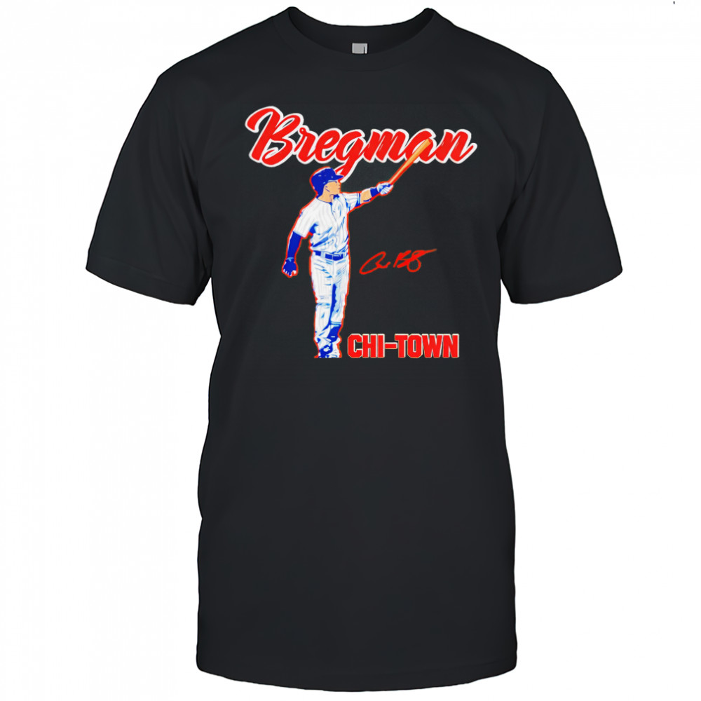 Alex Bregman Signature Chicago Slugger Swing shirt