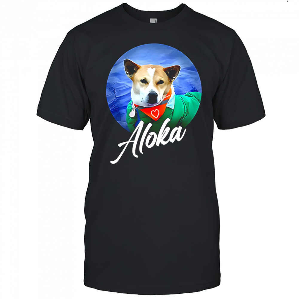Aloka dog walk for peace retro shirt