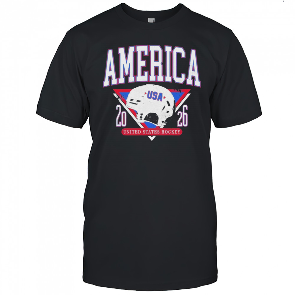 America United States Hockey Helmet 2026 shirt
