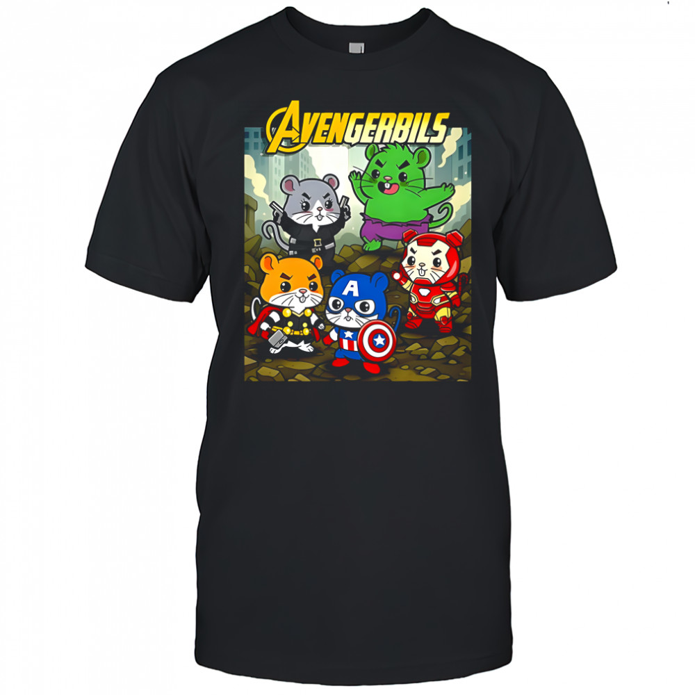 Avengerbils Avenger X Gerbils parody shirt