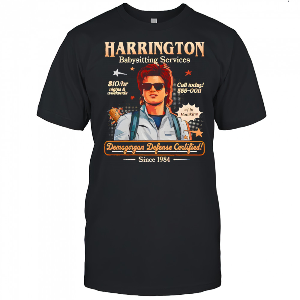 Babysitting Services Dustin Stranger Things shirt