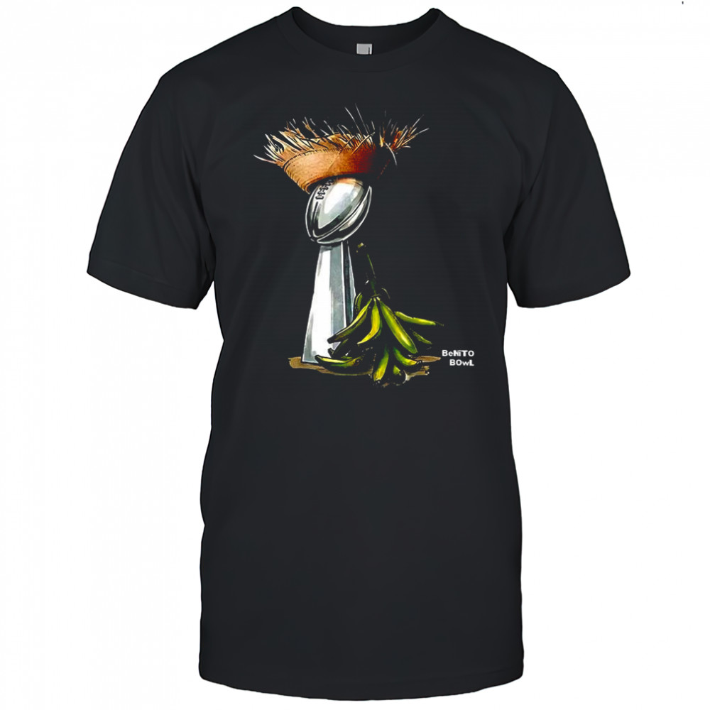 Bad Bunny Benito Bowl trophy retro style shirt