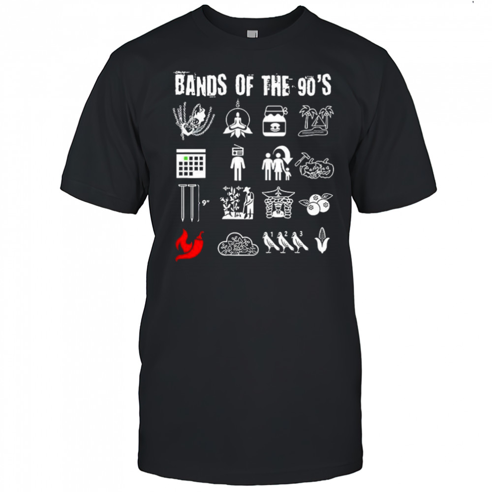 Bands of the 90’s 2026 shirt