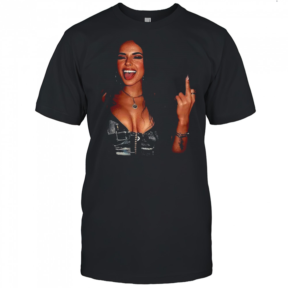 Becky middle finger stick meme music lover shirt