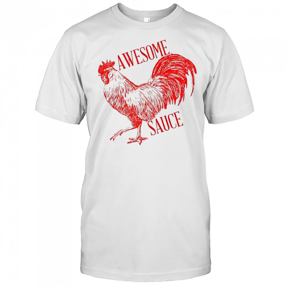 Ben Affleck Awesome sauce rooster shirt