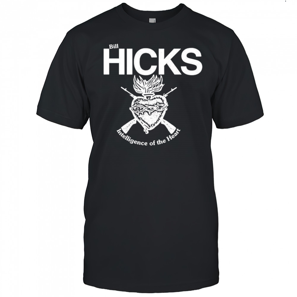 Bill Hicks Intelligence of the heart logo shirt