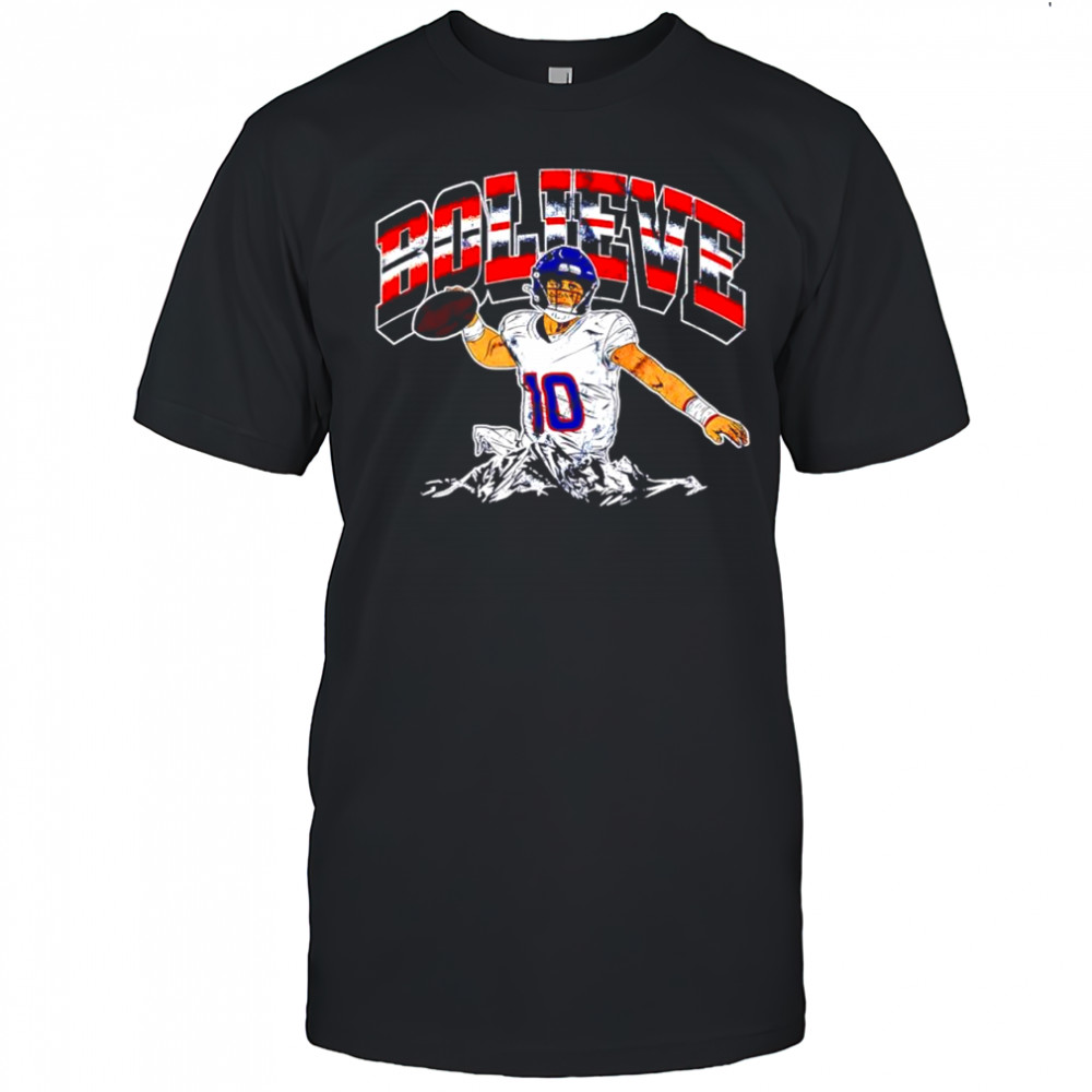 Bolieve Bo Nix Denver Broncos graphic shirt
