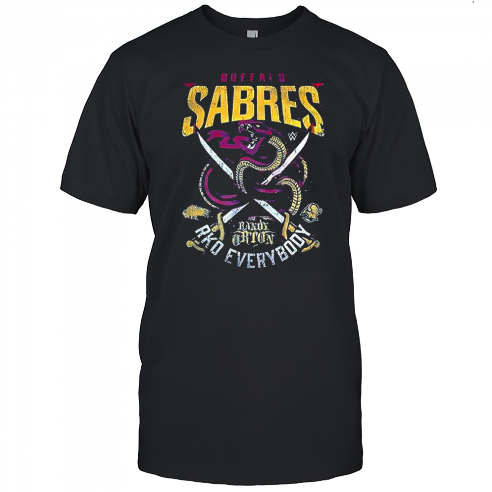 Buffalo Sabres Rko Everybody WWE Smackdown shirt