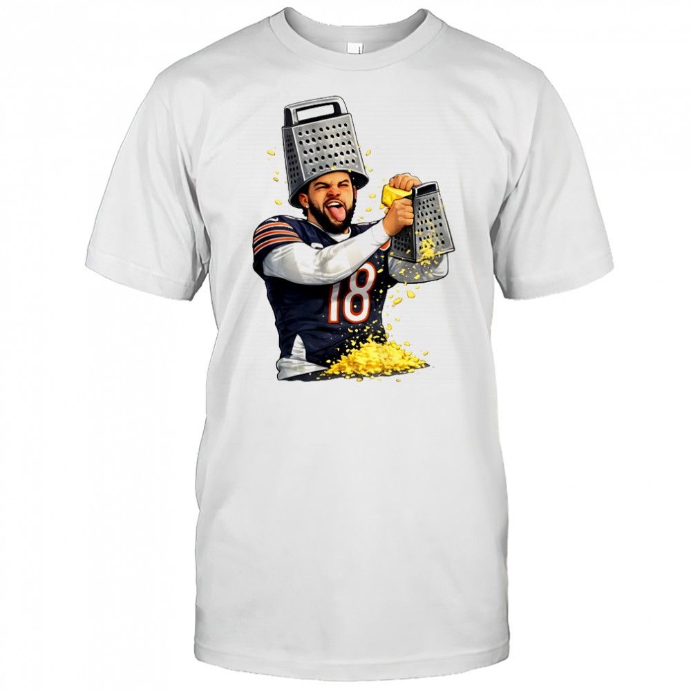 Caleb Williams Cheese Grater Playoffs NFL moment meme shirt