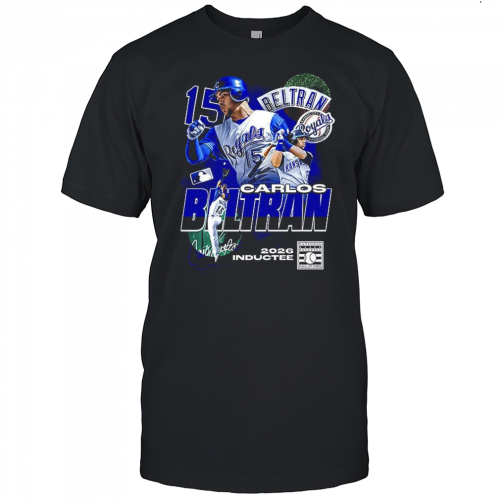 Carlos Beltran Kansas City Royals 2026 Hall of fame shirt
