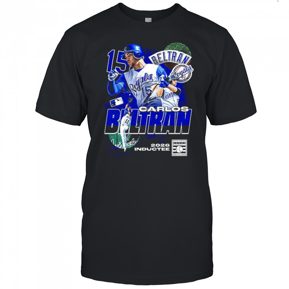 Carlos Beltran Kansas City Royals baseball 2026 Hall of fame graphic shirt