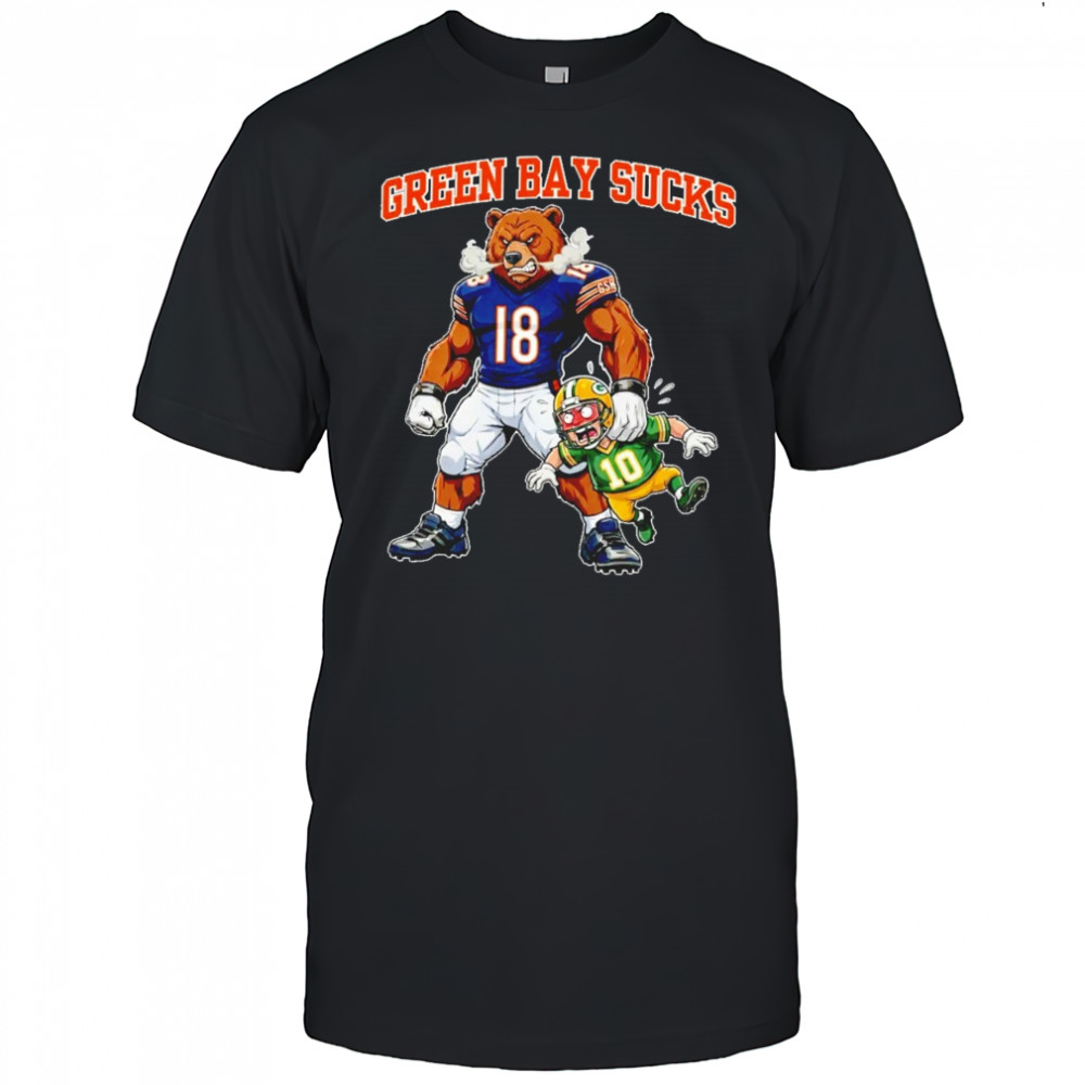 Chicago Bears beat Green Bay Packers Green Bay Suck shirt