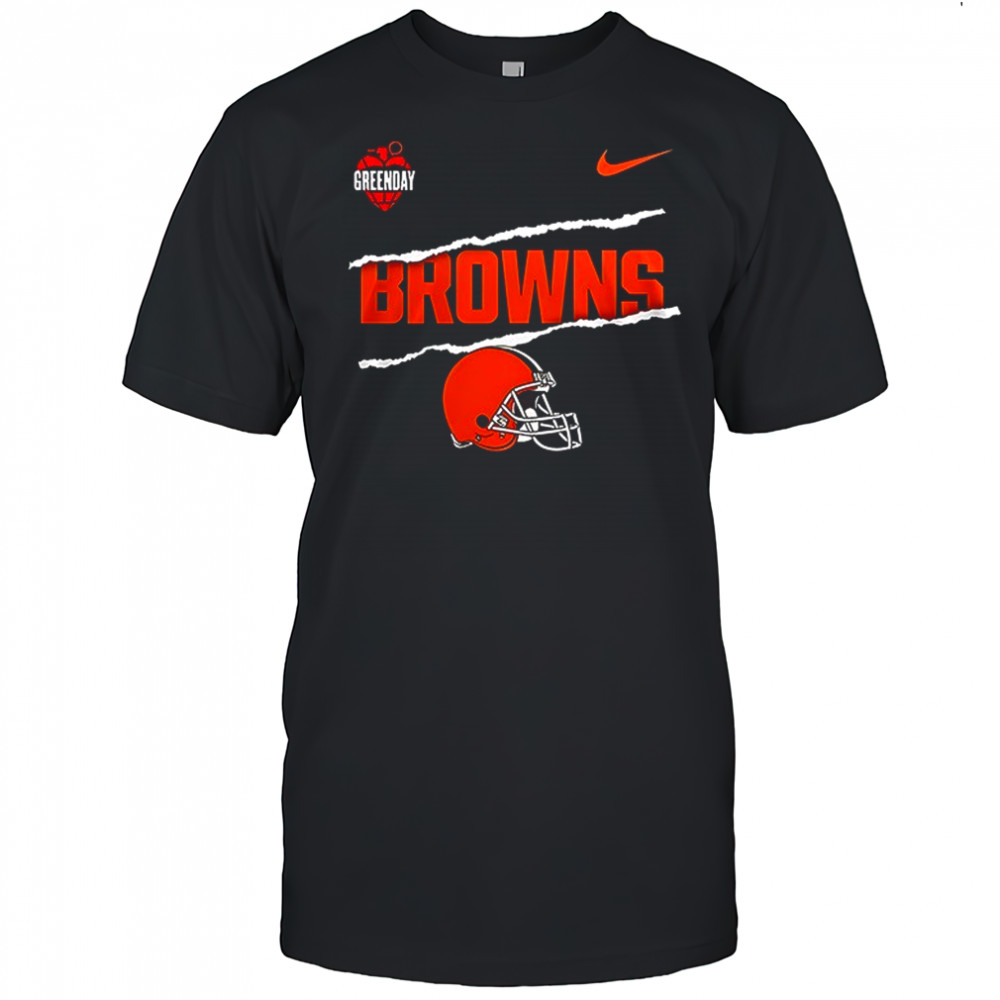 Cleveland Browns x Green Day graphic shirt