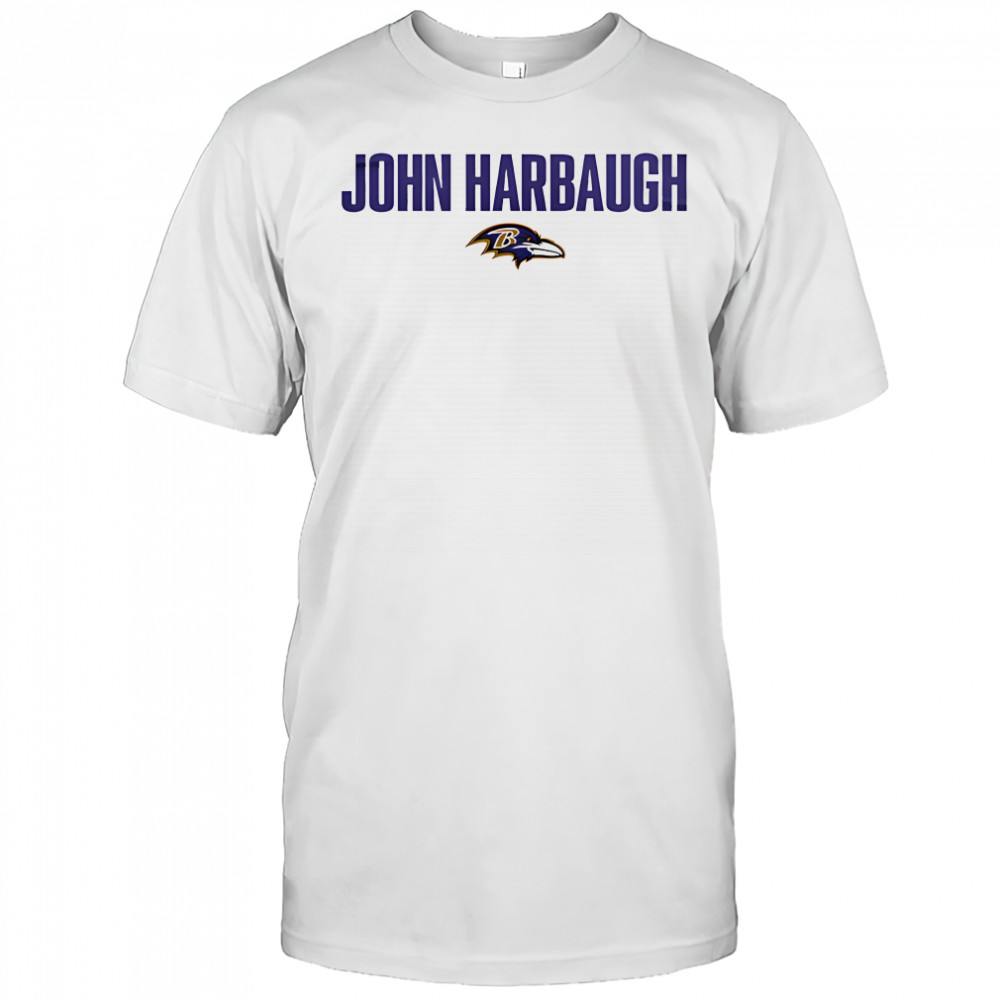 Coach John Harbaugh Baltimore Ravens graphic shirt