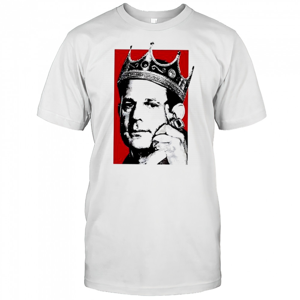 Curt Cignetti Indiana Hoosiers in Coach Ring shirt