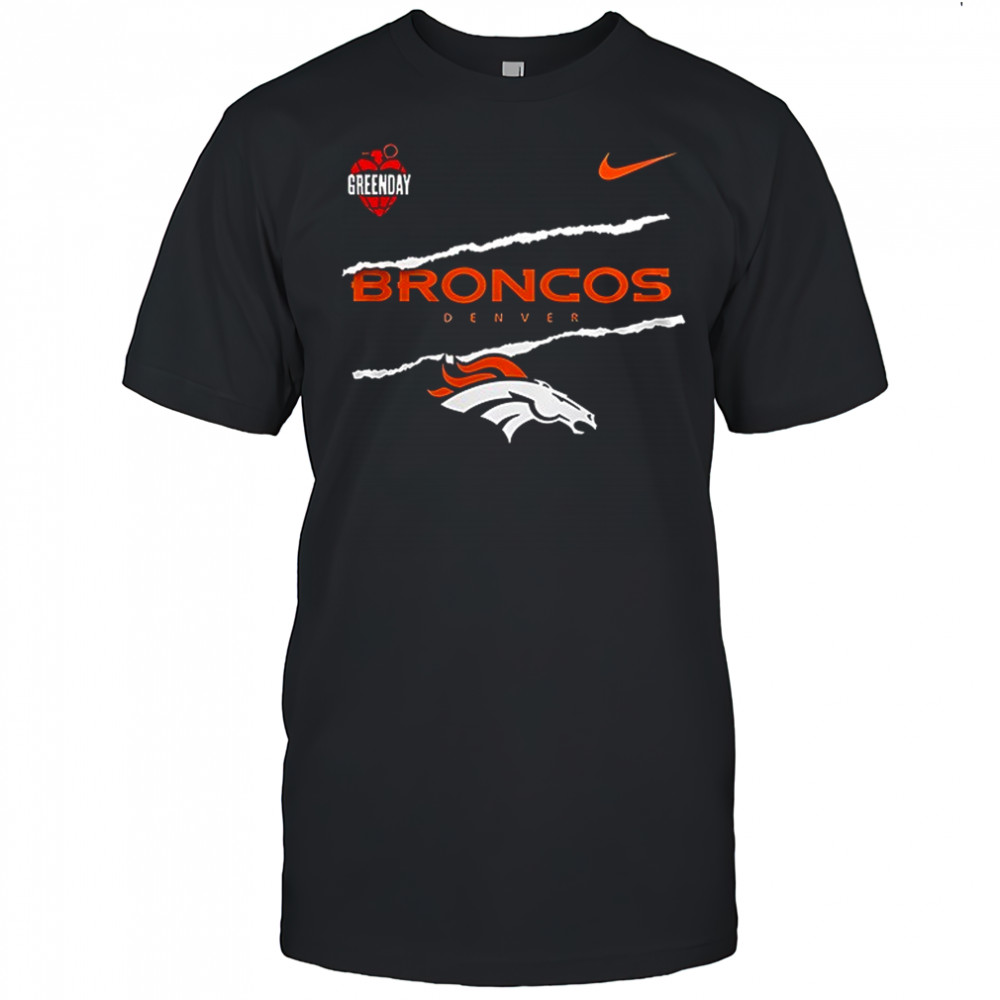 Denver Broncos x Green Day graphic shirt