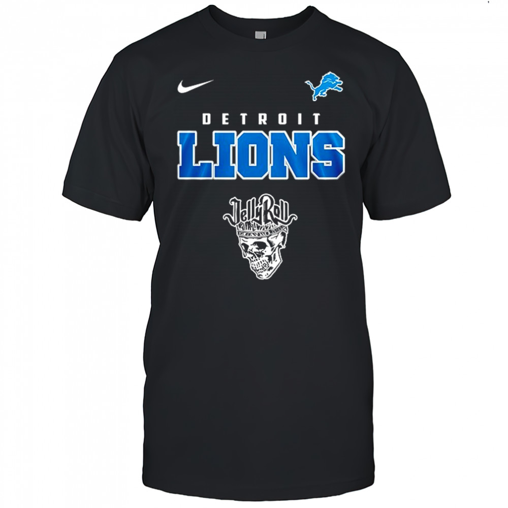 Detroit Lions x Jelly Roll meets football logo shirt
