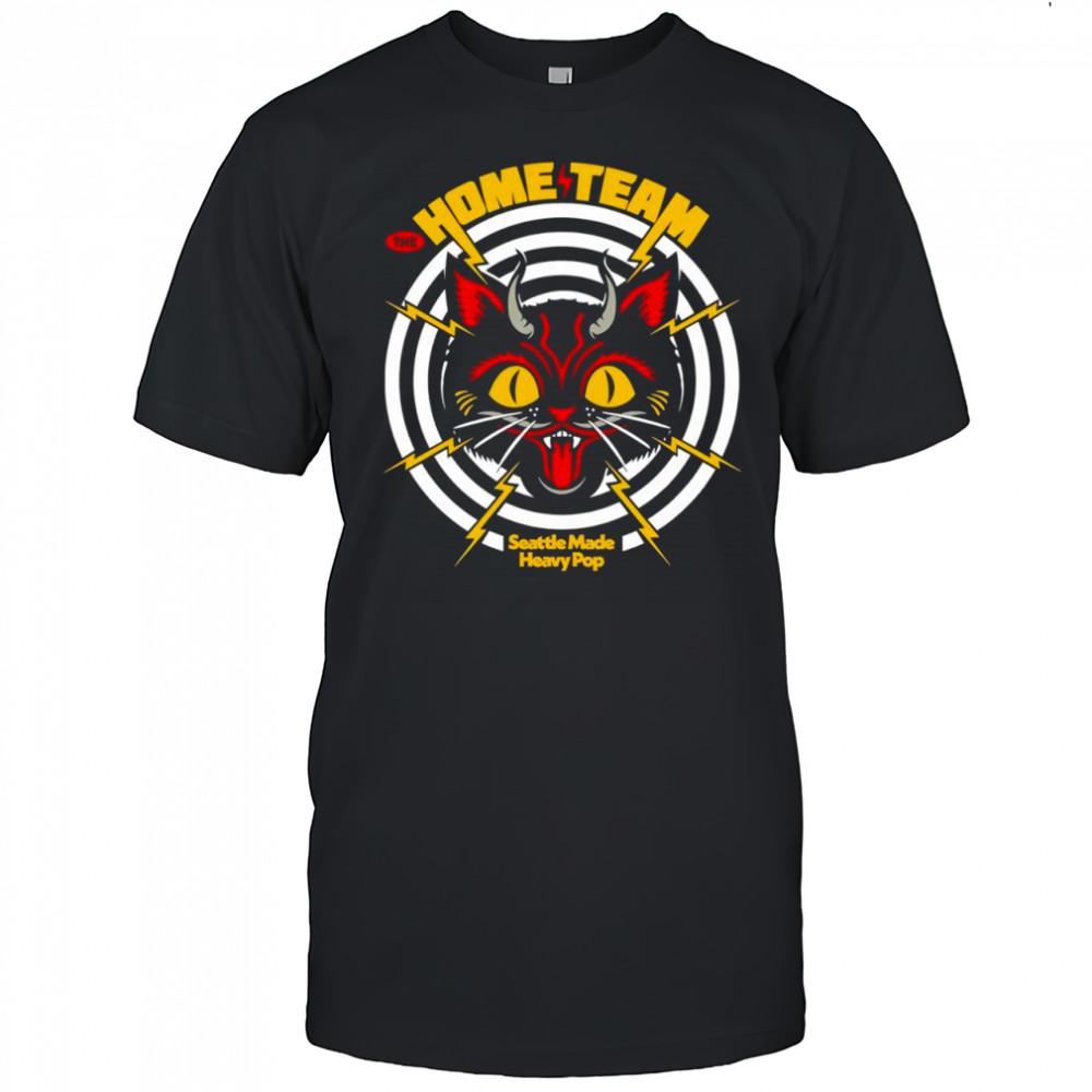 Devil Cat The home team Seattle Made Heavy Pop shirt