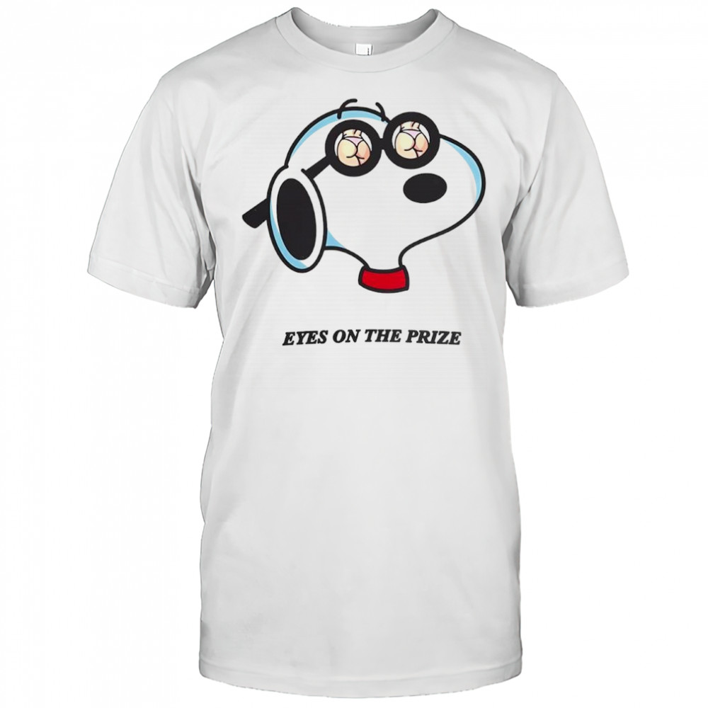 Eyes On The Prize Snoopy shirt