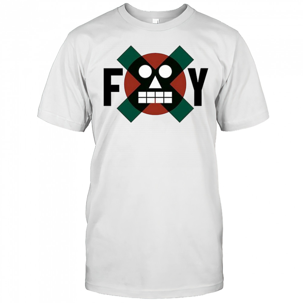 Foy robot face indie soul meets digital edge shirt’