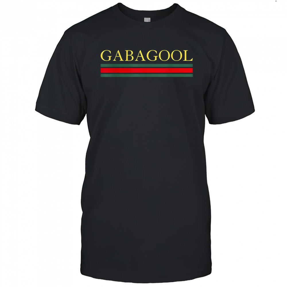 Gabagool stripes satirical Italian shirt