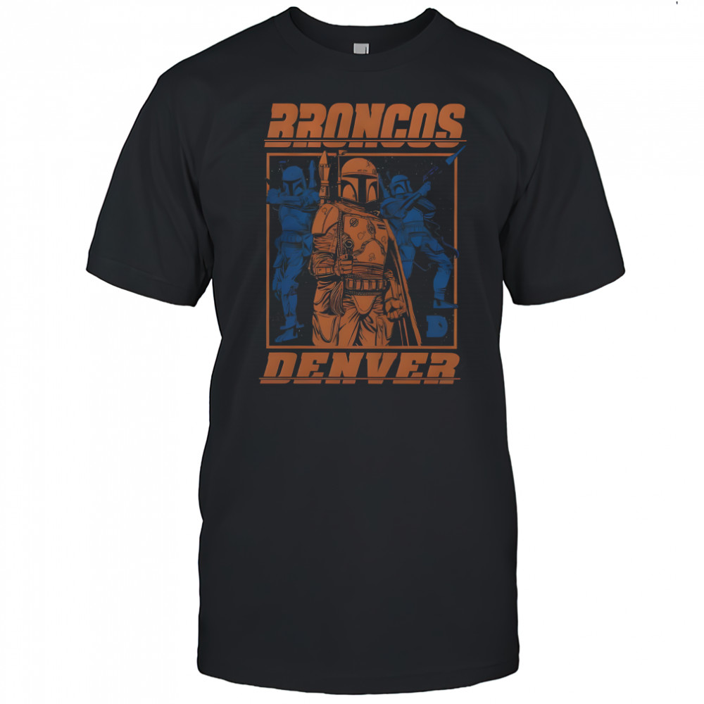 George Lucas Boba Fett Broncos Denver shirt