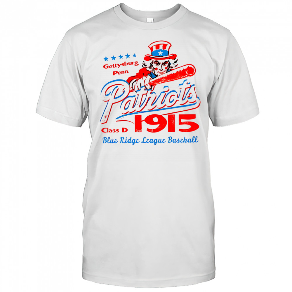 Gettysburg Patriots Pennsylvania 1915 Blue Ridge League Baseball teams defunct vintage