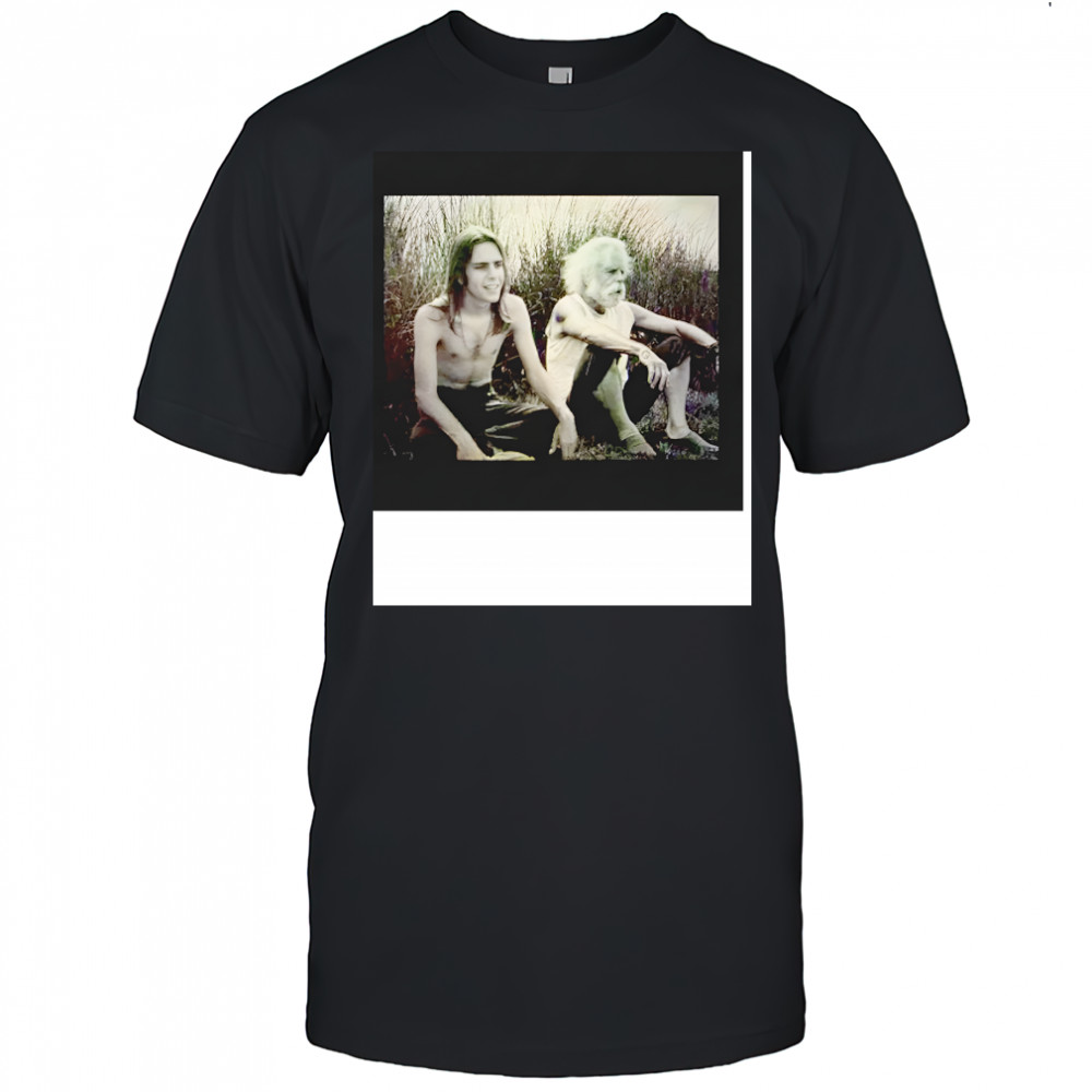 Grateful Dead Bob Weir Band young and old man photo shirt