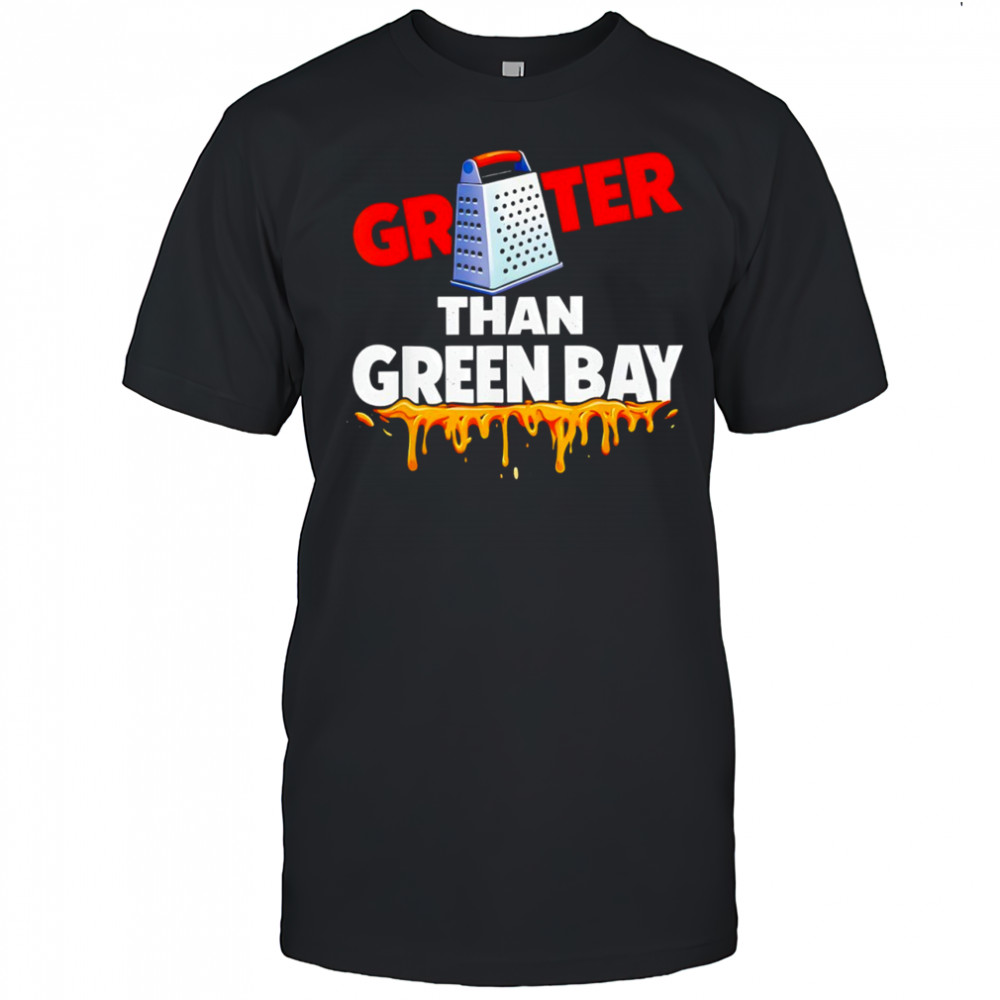 Grater Than Green Bay NFC North Rivalry shirt