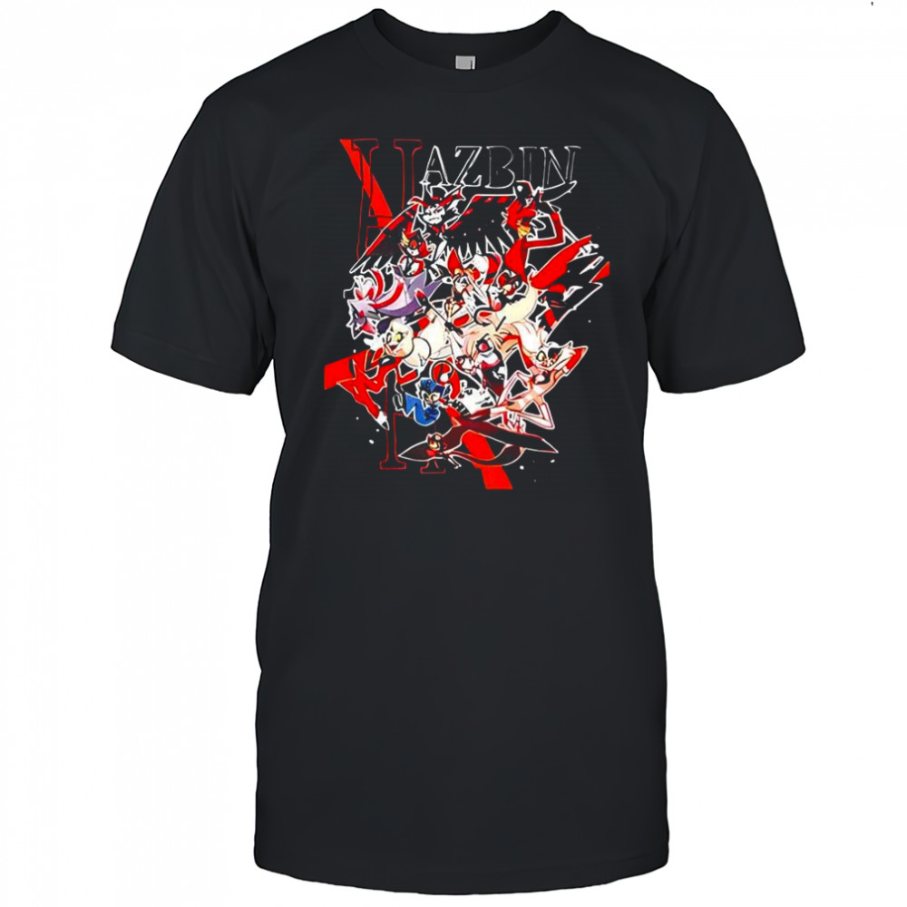 Hazbin Hotel cartoon character poster shirt