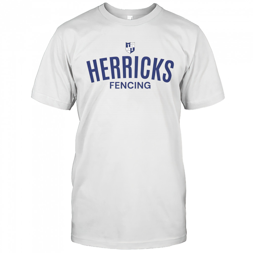 Herricks fencing logo shirt