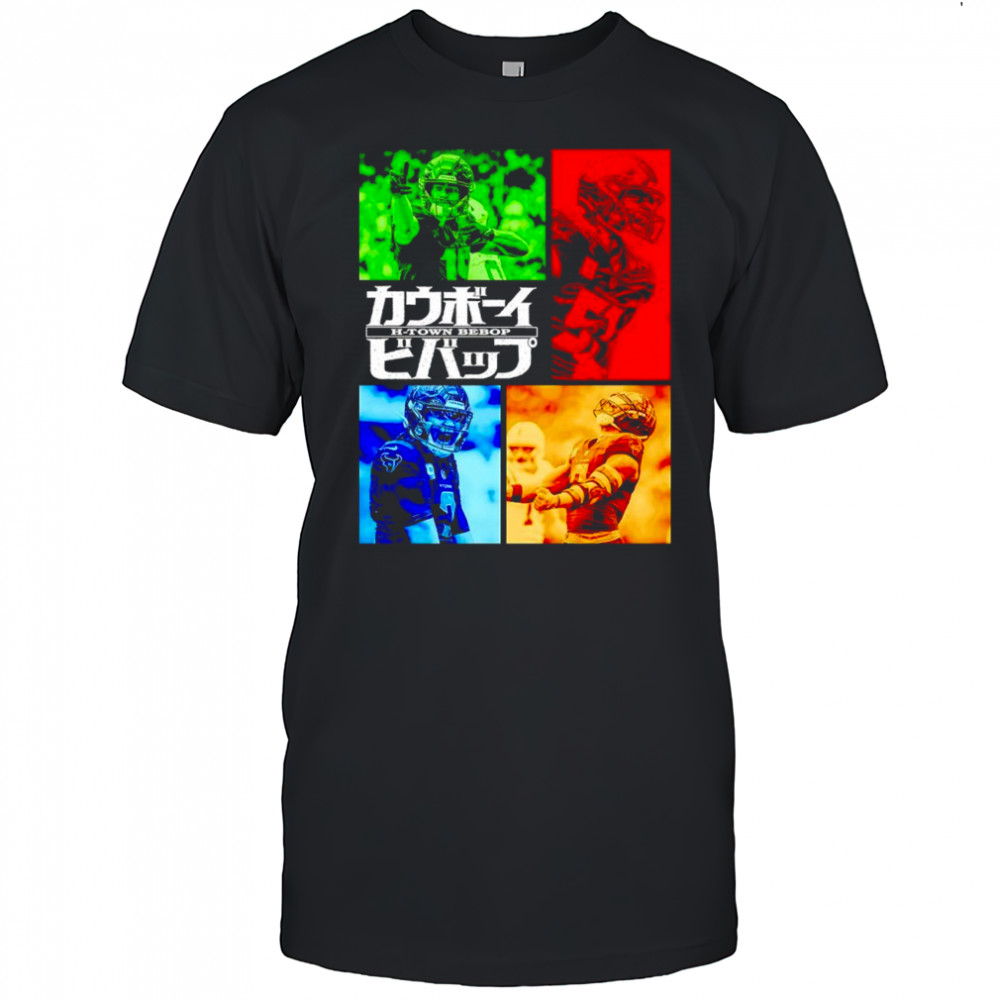 Houston Texans NFL X Cowboy Bebop anime shirt