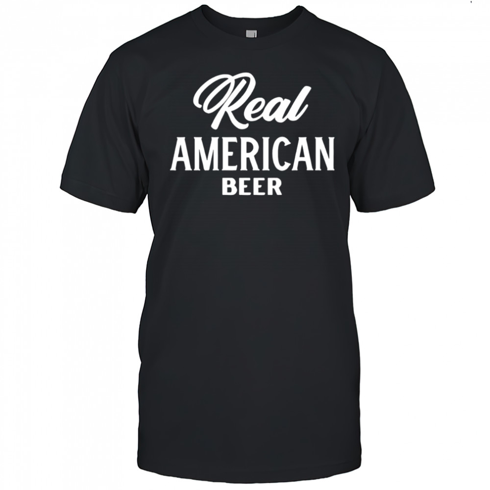 Hulk Hogan Real American beer tribute shirt